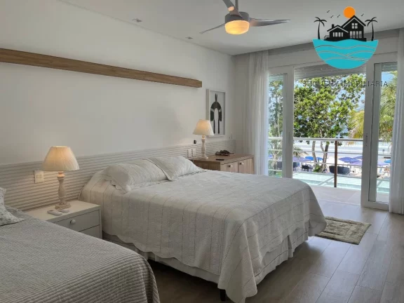Imagem Casa a Venda em Juquehy Pé na Areia, Aluguel Max 12 pessoas,5 suítes, piscina privativa, vaga 4 autos e 500m² de área construída | Juquehy Imobiliária