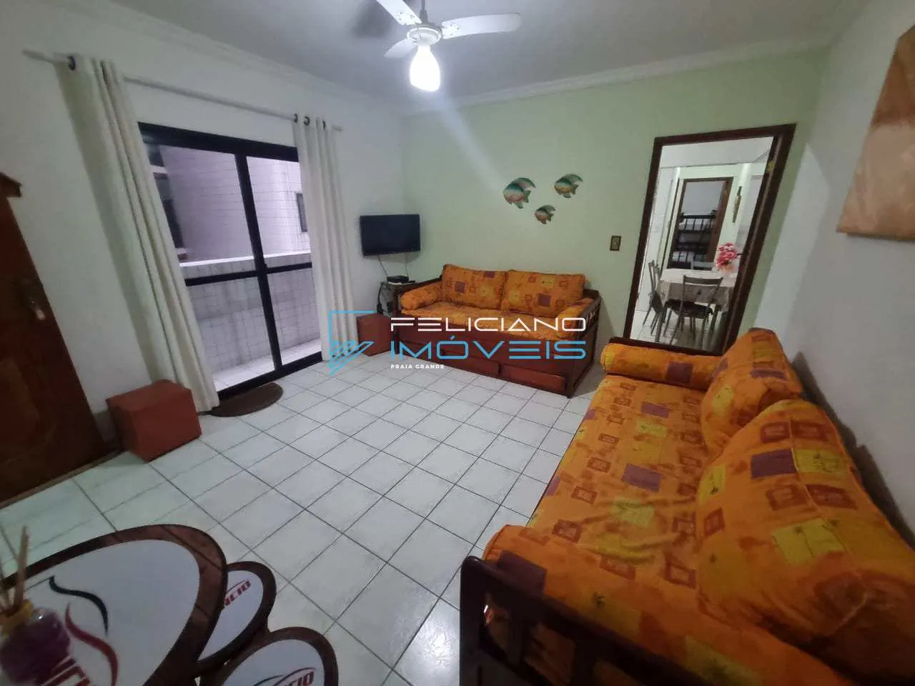 Imagem Apartamento com 1 quarto, Canto do Forte, Praia Grande - R$ 390 mil, Cod: 7357