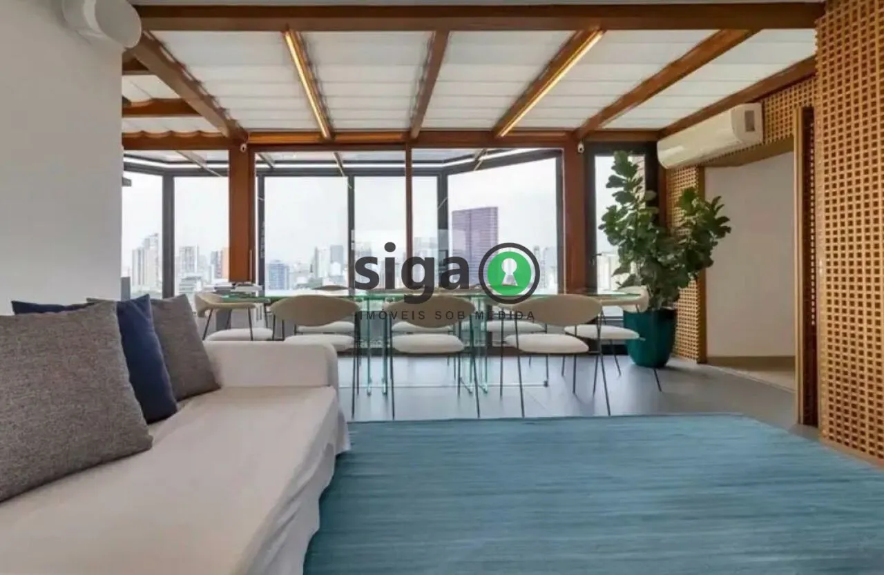 Imagem Cobertura duplex à venda na Vila Madalena com 3 suites, 4 vagas