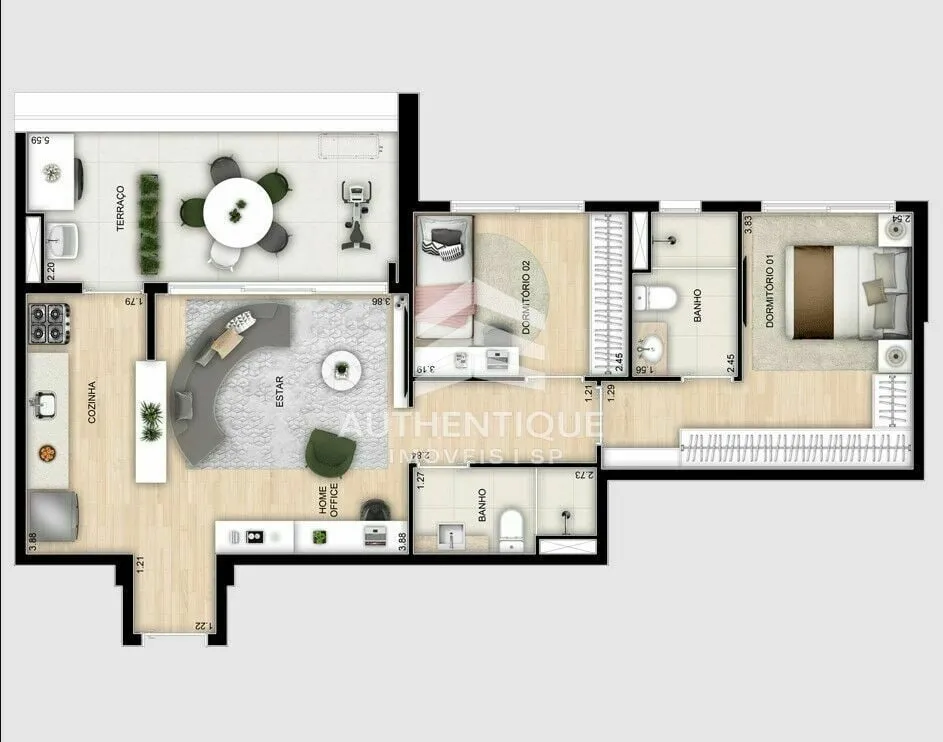 Imagem SIGNATUR - Parque Imperial Saúde - Apartamento à venda no bairro Saúde - São Paulo/SP, Zona Sul