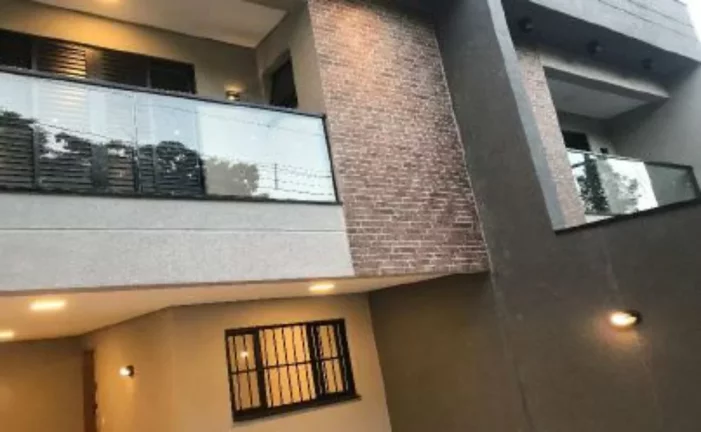 Imagem Sobrado Novo no Parque Continental II, Guarulhos-SP: 3 suítes, espaço gourmet, 3 vagas de garagem!