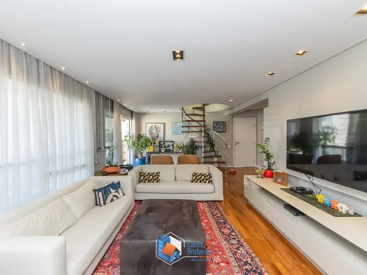 Foto do imóvel Cobertura para venda em Campo Belo com 4 quartos, sendo 4 suítes, 467m² em Rua Edson