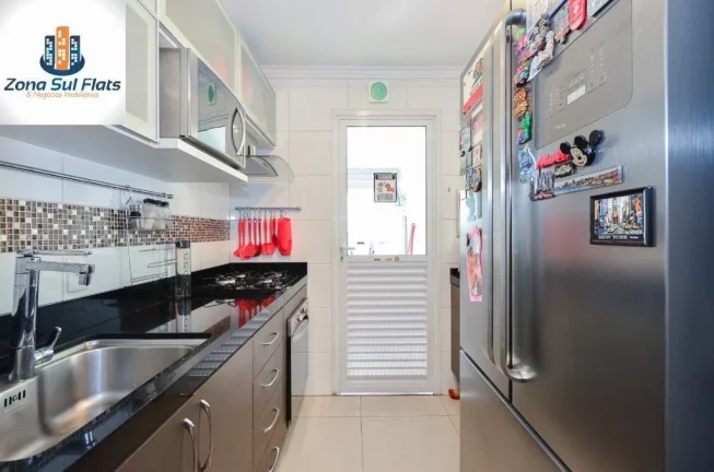 Imagem Apartamento à Venda Em Santo Amaro Com 2 Dormitórios Sendo 1 Suíte e 2 Vagas