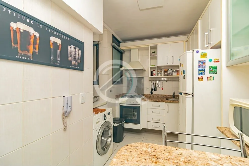 Imagem Excelente apartamento, totalmente mobiliado, decorado por arquiteto, estilo Loft com lareira, churra...