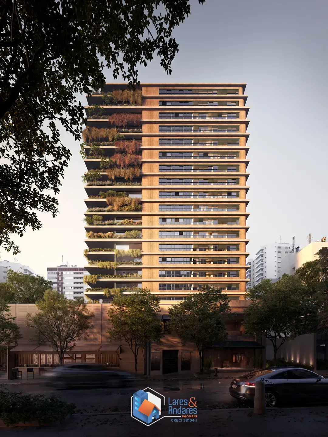 Imagem Studio para venda em Cerqueira César com 3 quartos, 54m²