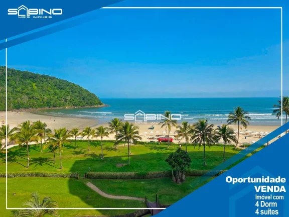Foto do imóvel Apartamento pé na Areia frontal à Venda, com 4 Suítes 298m² - 4 vagas, Riviera de São Lourenço Bertioga SP