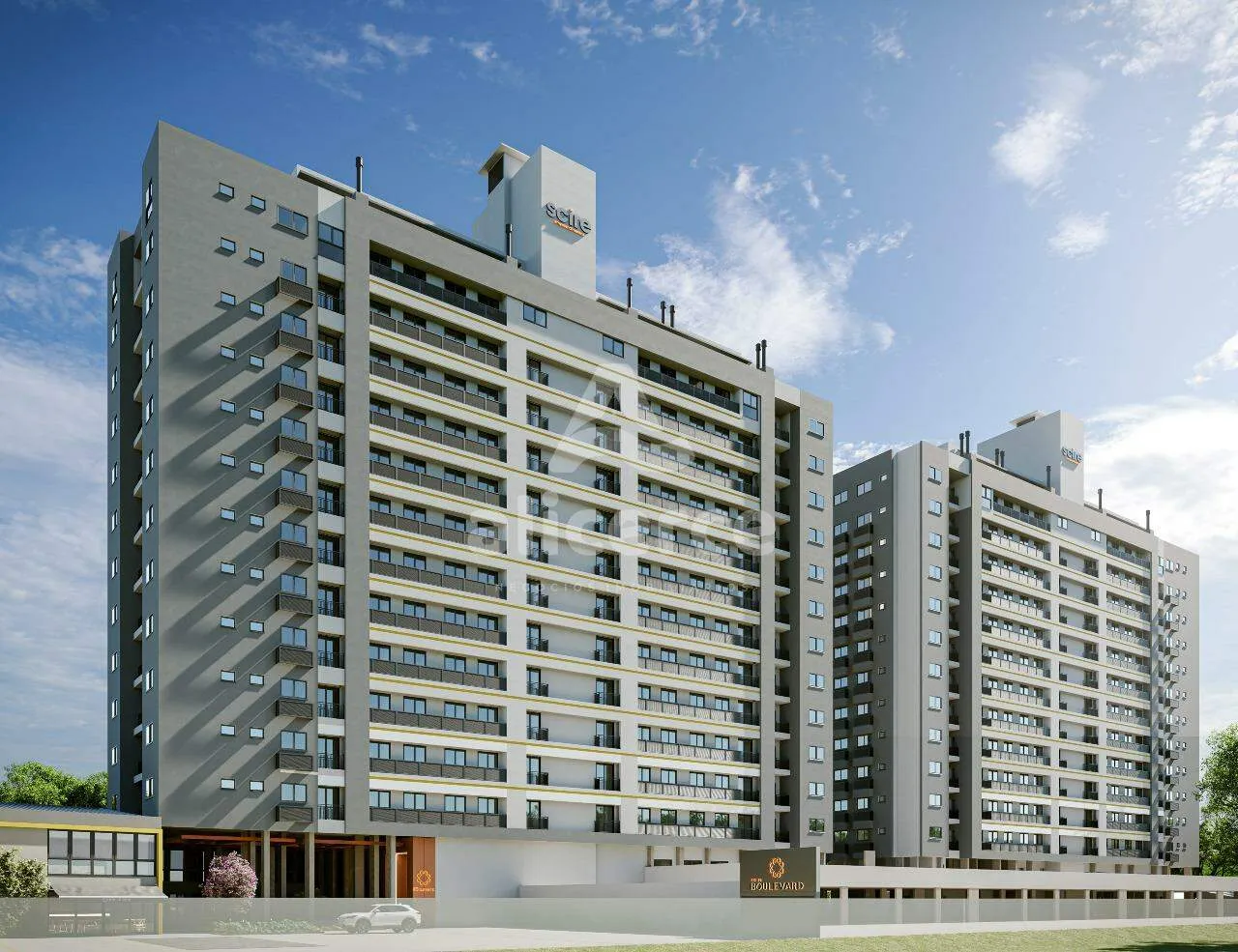 Imagem Apartamento em construção, 2 dormitórios com na Pedra Branca - Palhoça - SC