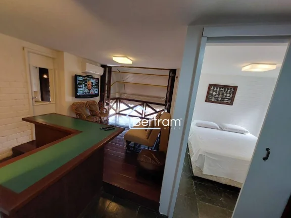 Imagem Apartamento com 1 dormitório para alugar, 32 m² por R$ 3.742,04/mês - Condomínio Porto Bracuhy - Angra dos Reis/RJ