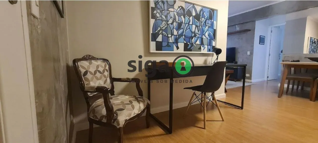 Imagem Apartamento 1 Quarto, 1 vaga de garagem,82m² á venda Vila Nova Conceição