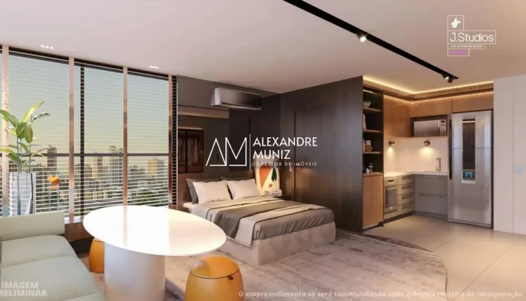 Imagem J. STUDIOS, LANÇAMENTO NO MEIRELES,
Studios de 25m² e 36m².