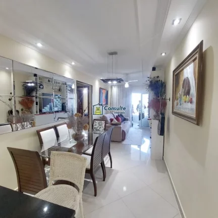 Imagem Apartamento belíssimo frente Vila Caiçara, Desperte todos os dias com o som das ondas e uma vista panorâmica incrível neste espaçoso apartamento de 2 dormitórios, de frente para o mar, onde cada detalhe foi pensado para oferecer conforto e qualidade de vi