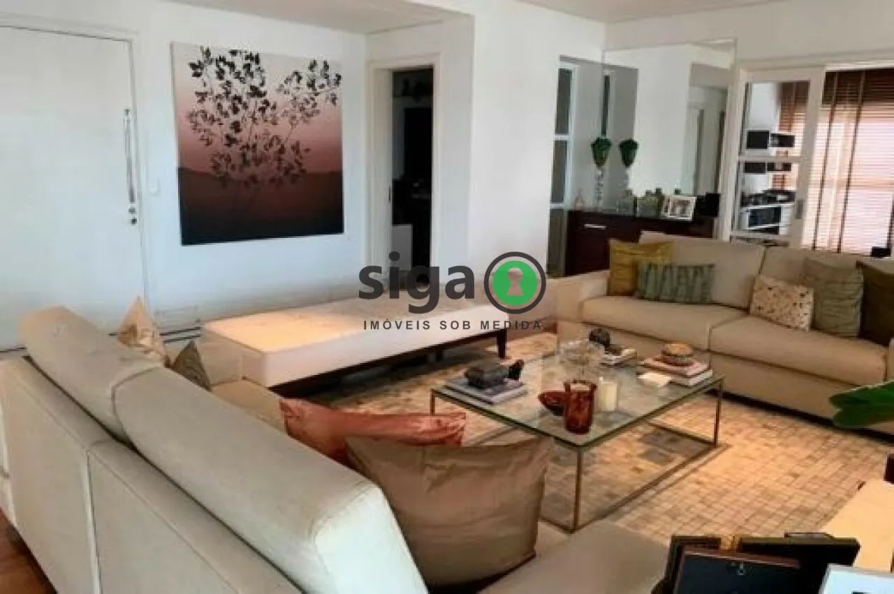 Foto do imóvel Apartamento em Moema Alto Padrão - 275m², 3 quartos e 4 Vagas!