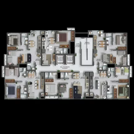 Imagem Ciano Residence - Apartamento à venda no bairro Morretes - Itapema/SC