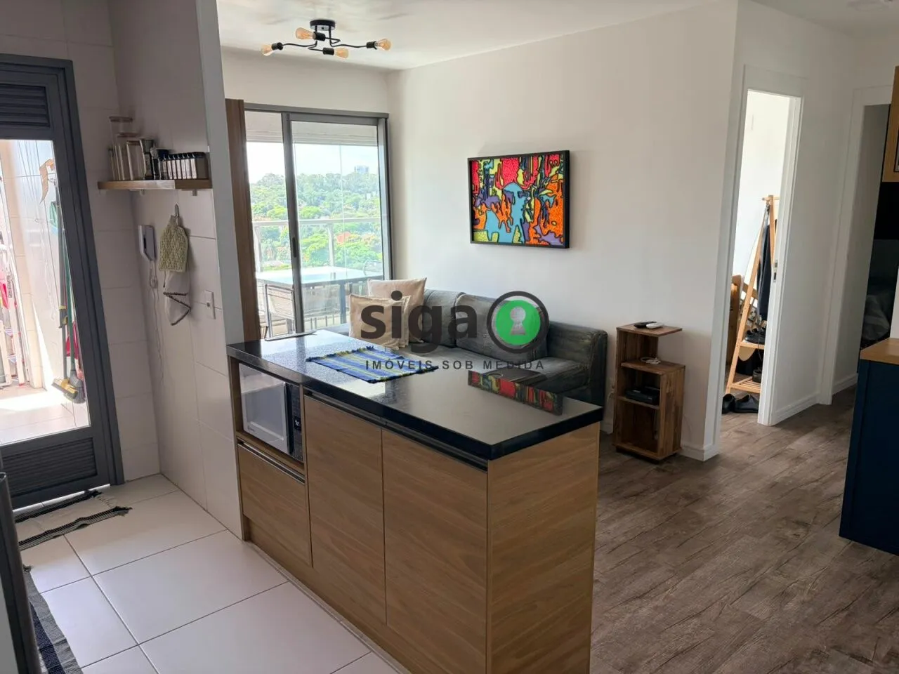 Imagem Apartamento mobiliado para venda no Alto da Boa Vista, São Paulo - SP
