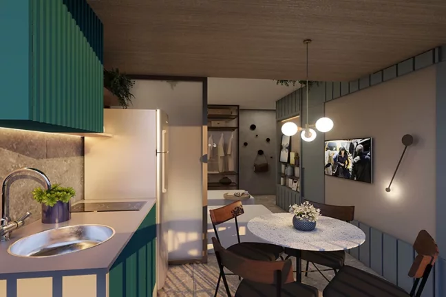 Imagem Studio à venda em São Paulo, Perdizes, com 1 quarto, 17,46m2