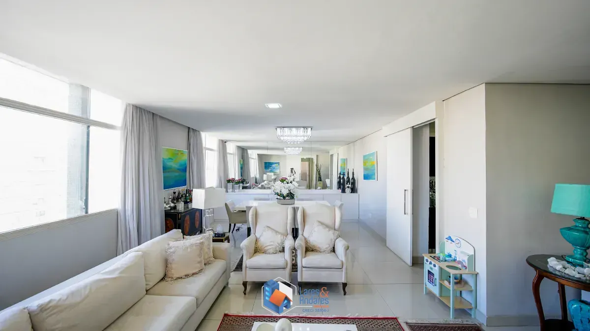 Imagem Apartamento para venda em Santa Cecília com 3 quartos, sendo 2 suítes, 190m²