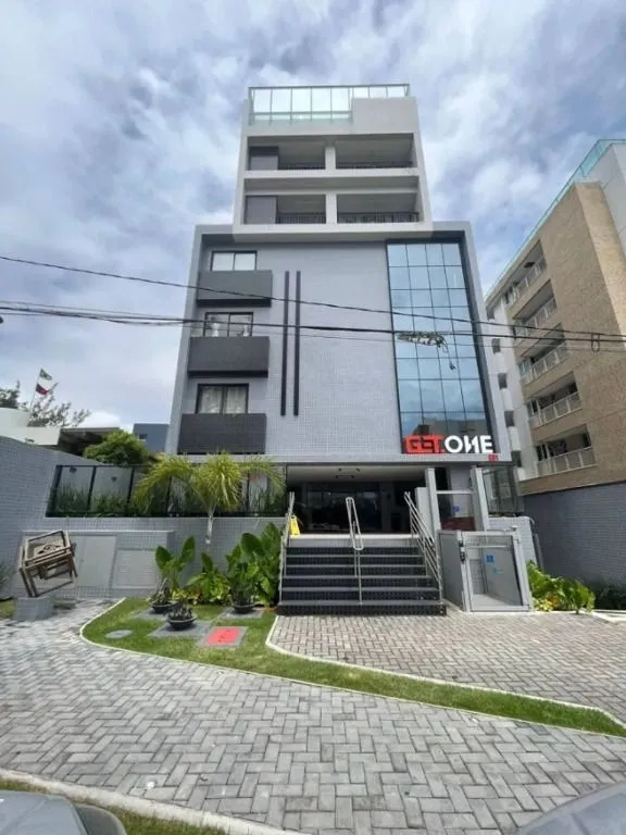 Foto do imóvel Flat moderno no Jardim Oceania com jacuzzi privativa, totalmente mobiliado, lazer na cobertura e localização privilegiada em João Pessoa.