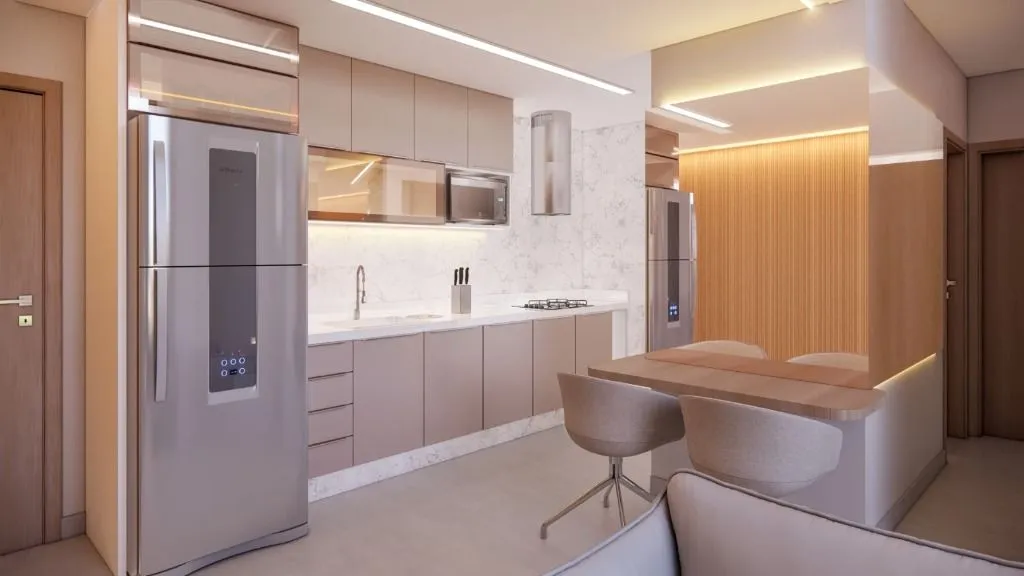 Imagem Apartamento com 2 dormitórios à venda, 51 m² por R$ 424.950 - Bancários - João Pessoa/PB