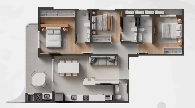 Imagem NF Harmonic - Apartamento à venda no bairro Centro - Itajaí/SC