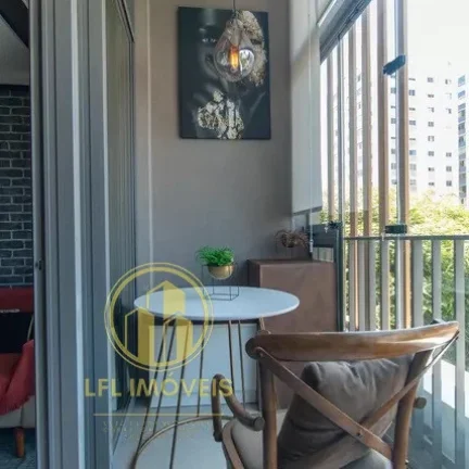 Imagem Studio Mobiliado com Varanda e AC na Vila Mariana