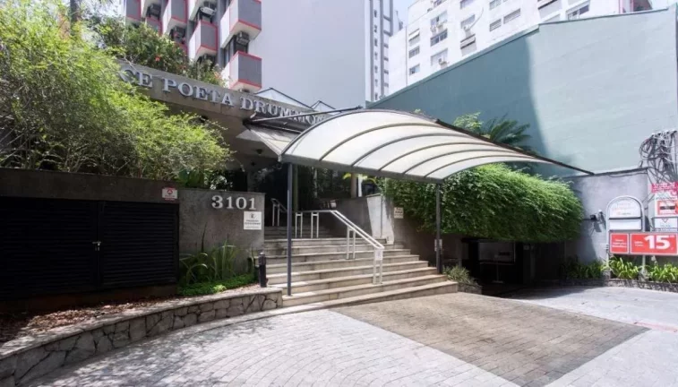 Imagem Flat disponível para venda no Flat Poeta Drummond, com 28m², 1 dormitório e 1 vaga