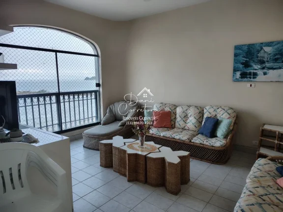 Imagem Imperdível: Apartamento frente mar total Pitangueiras - 3 Quartos, 3 Suítes, 2 Salas, 5 Banheiros, 1 Vaga, 226m²!