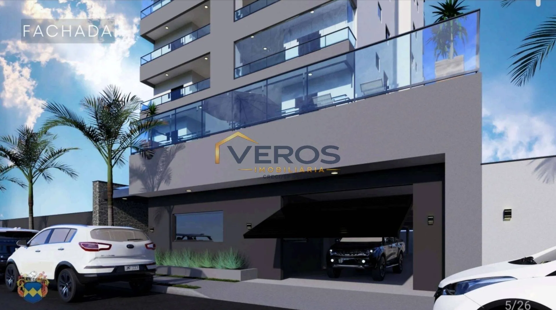 Imagem Apartamento com 2 suítes a 200 metros da praia Martim de Sá - Caraguatatuba