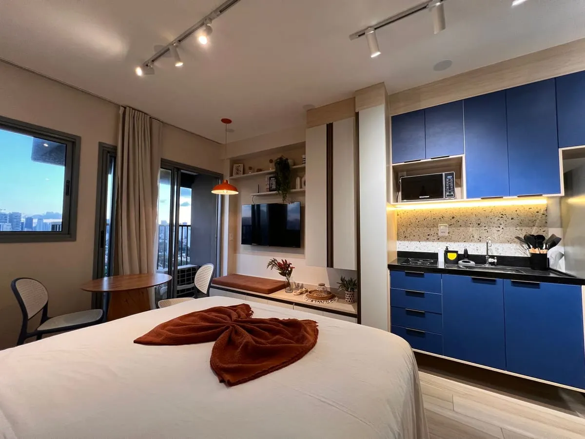 Imagem Apartamento com 1 Quarto para alugar, 25m² - Vila Olímpia