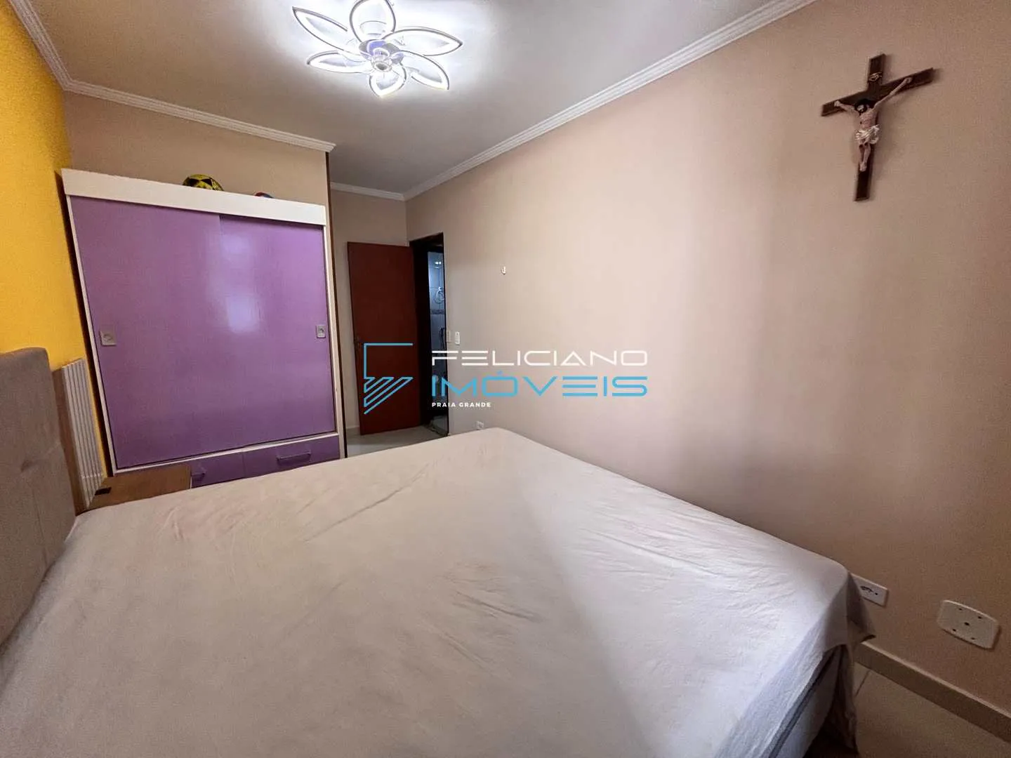 Imagem Apartamento com 2 quartos, Guilhermina, Praia Grande - R$ 650 mil, Cod: 6237