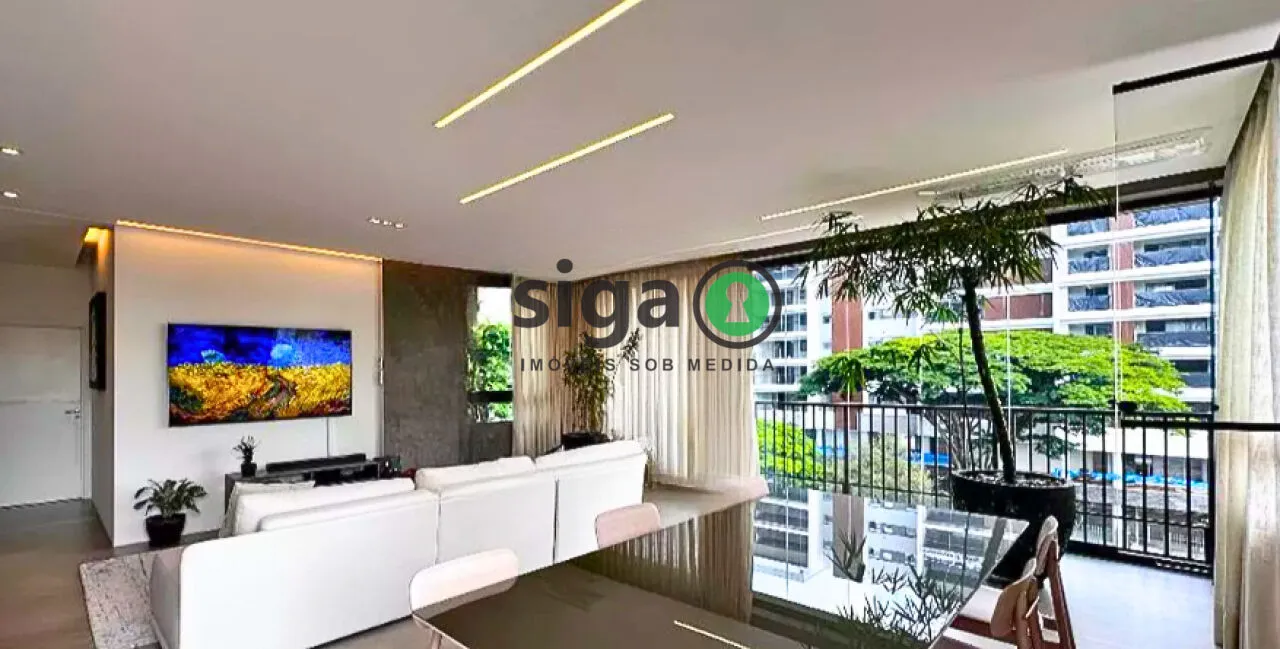 Imagem Apartamento à venda com 157m², 2 suítes e 2 vagas no Brooklin