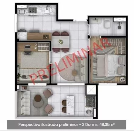 Imagem SPHERA PANAMBY URBAN - PLANO...PLANO - Aptos de 34 a 66m², próximo à Estação Giovanni Gronchi!