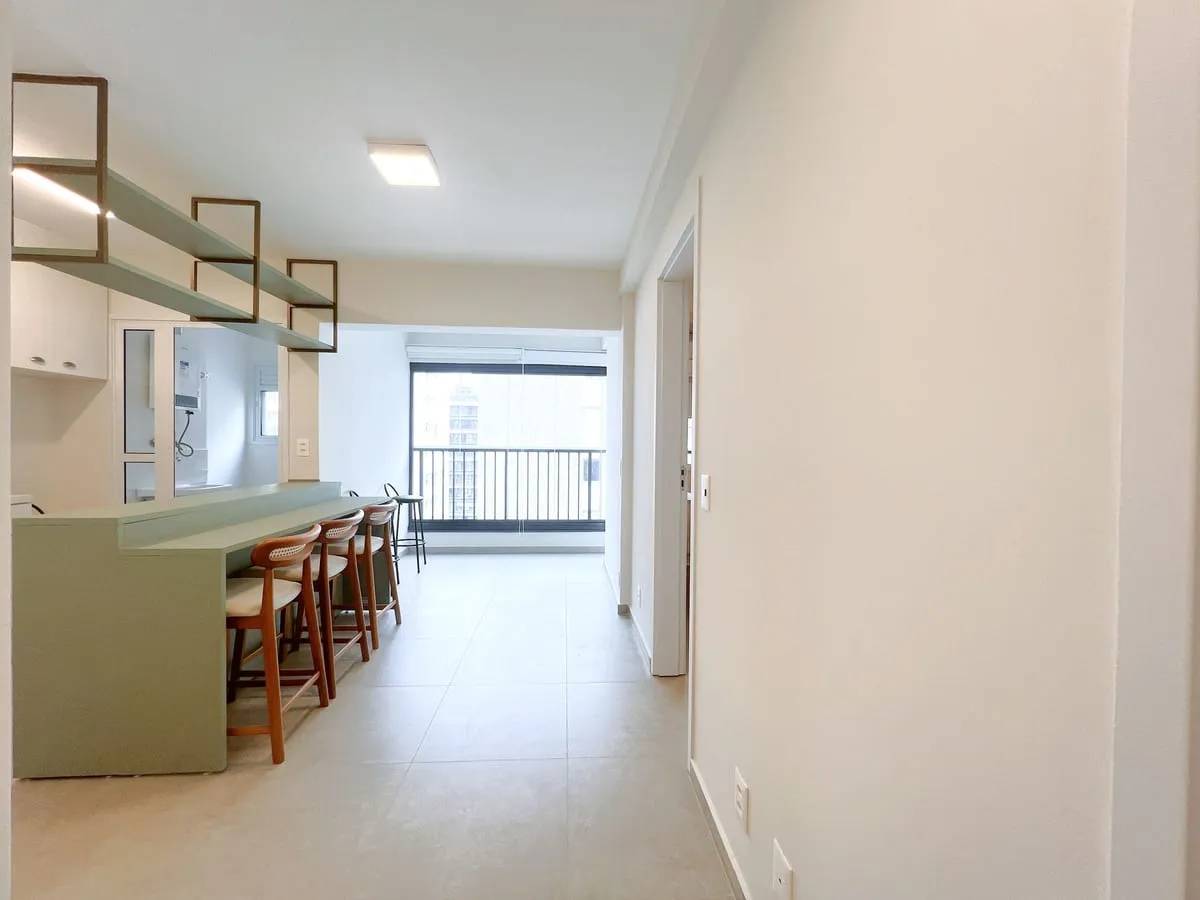 Imagem Apartamento com 1 Quarto para alugar, 45m² - Santa Cecília