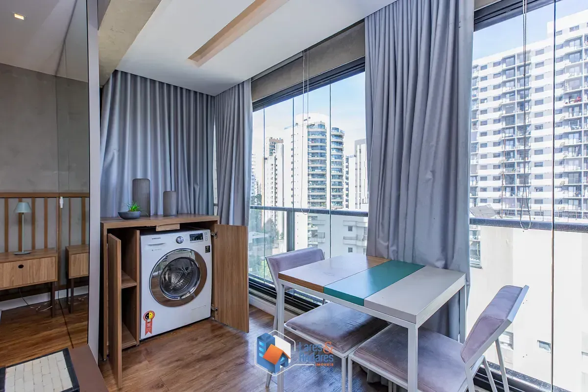 Imagem Apartamento para venda em Campo Belo com 1 quarto, sendo 1 suíte, 36m²