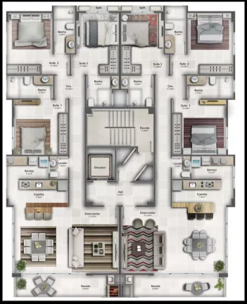 Imagem Aalborg - Apartamento à venda no bairro Meia Praia - Itapema/SC
