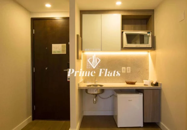 Imagem Flat disponível para venda no Staybridge Suítes São Paulo, no Itaim Bibi, com 38m², 1 dormitório e 1 vaga