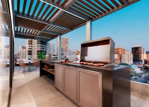 Imagem APARTAMENTO COM 126.92 m² - CANTO DO FORTE - PRAIA GRANDE SP