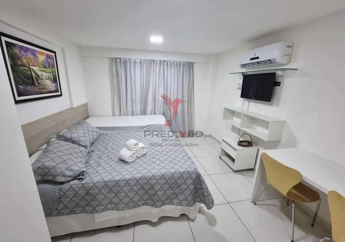 Imagem Flat na praia de Tambau , a beira mar da orla de tambau
