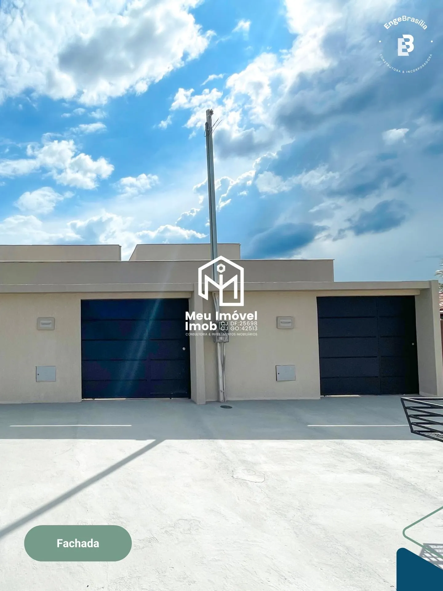 Imagem Projeto C1 Casa 3 Quartos 1 Suíte 1 Vaga 102m² Porcelanato
