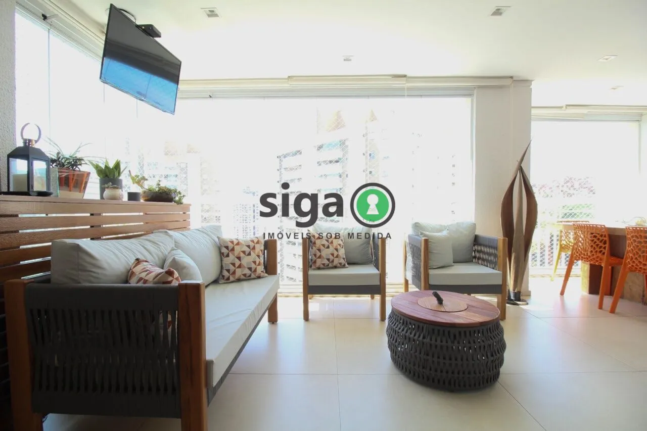 Imagem Apartamento de 142 m2, 3 suites e 2 vagas na Vila Andrade