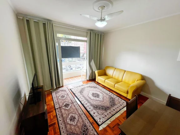 Imagem Apartamento com varanda e de frente no gonzaga - 03 dormitórios