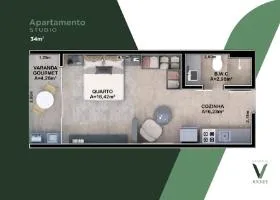 Imagem Studio V Jóquei | Studios à Venda | Teresina