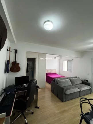 Imagem Apartamento para locação em São Paulo-SP, com 1 quarto, 1 banheiro, 2 vagas.