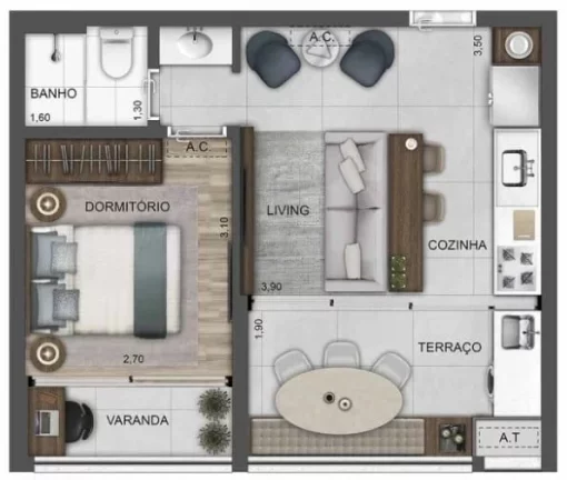 Imagem Apartamento à venda no bairro Perdizes - São Paulo/SP