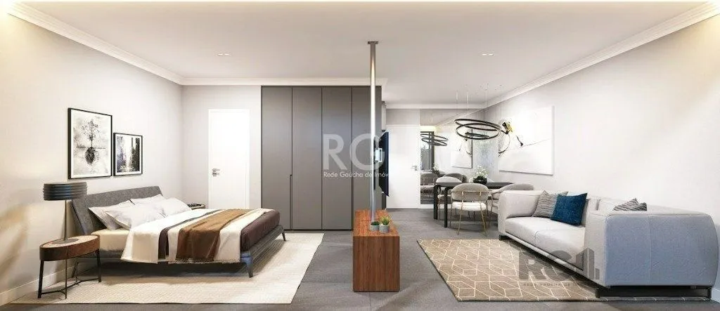 Imagem Apartamento para Venda - 50.88m², 1 dormitório, 1 vaga - Centro