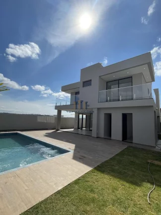 Imagem Casa nova 4 quartos com piscina semimobiliada Condomínio Gran Park- Vespasiano