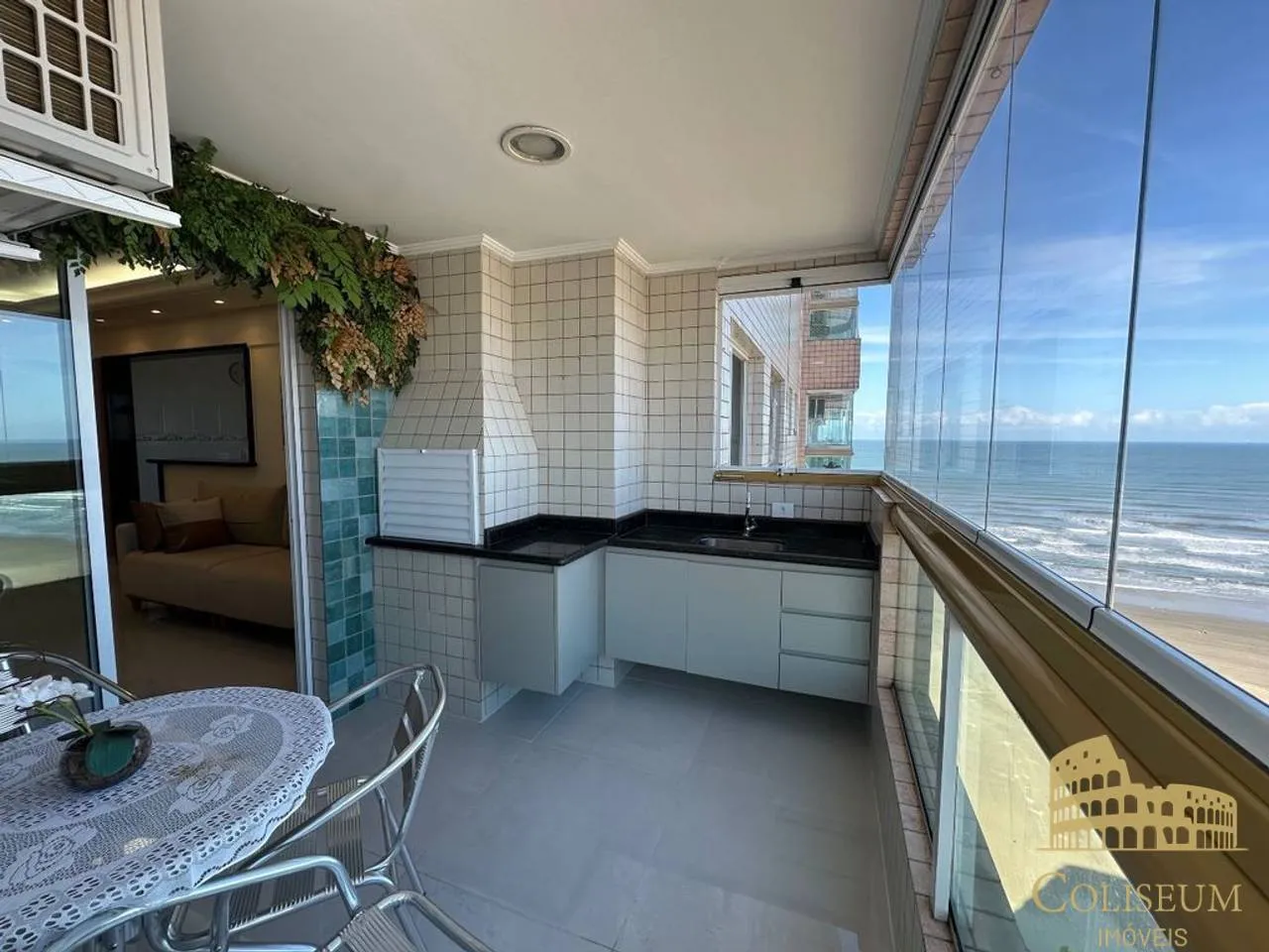 Foto do imóvel Apartamento com 2 dormitórios para alugar, 89 m² por R$ 11.000,00/mês - Aviação - Praia Grande/SP