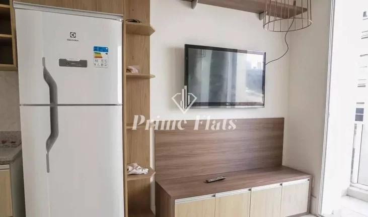 Foto do imóvel Flat disponível para venda no Condomínio Downtown Luz, com 22m² e 1 dormitório em Rua Washington Luís