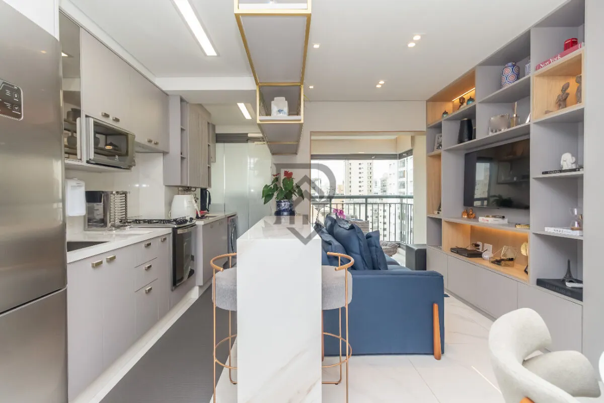 Imagem Apartamento decorado moema andar aldo vista livre