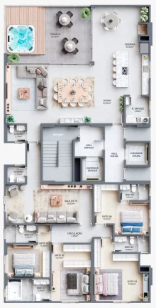 Imagem Amon Rá Tower - Apartamento à venda no bairro Castelo Branco - Itapema/SC