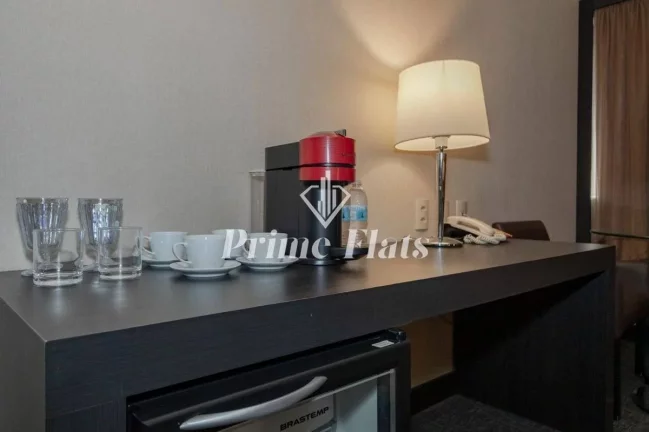 Imagem Flat disponível para venda no Novotel Jardins, com 30m², 1 dormitório e 1 vaga de garagem